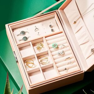 Double Layer Jewellery Box with Lock