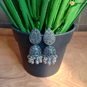 Leaf with Dome Shape Jhumka