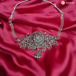 Oxidised Choker Set