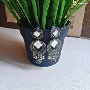Mirror Jhumka