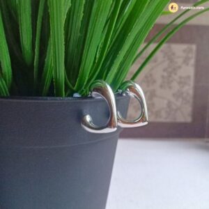 Silver Trendy Earring