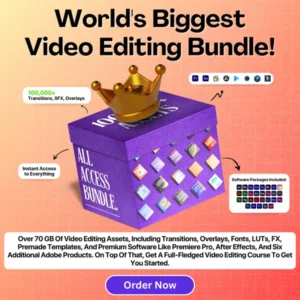 Video Editing Assets Bundle + Bonuses